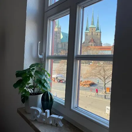 Appartement Dom I - Erfurt Domplatz Eksteriør billede